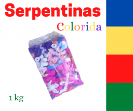 Serpentinas Multicolor 1kg