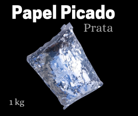 Papel Picado-Prata- 1kg